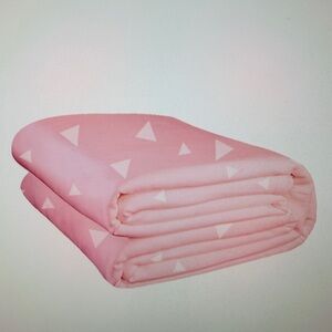 Big Blanket Co. Oversized Stretch Soft Pink Blanket 10’ X 10’ - Valentine’s Day!